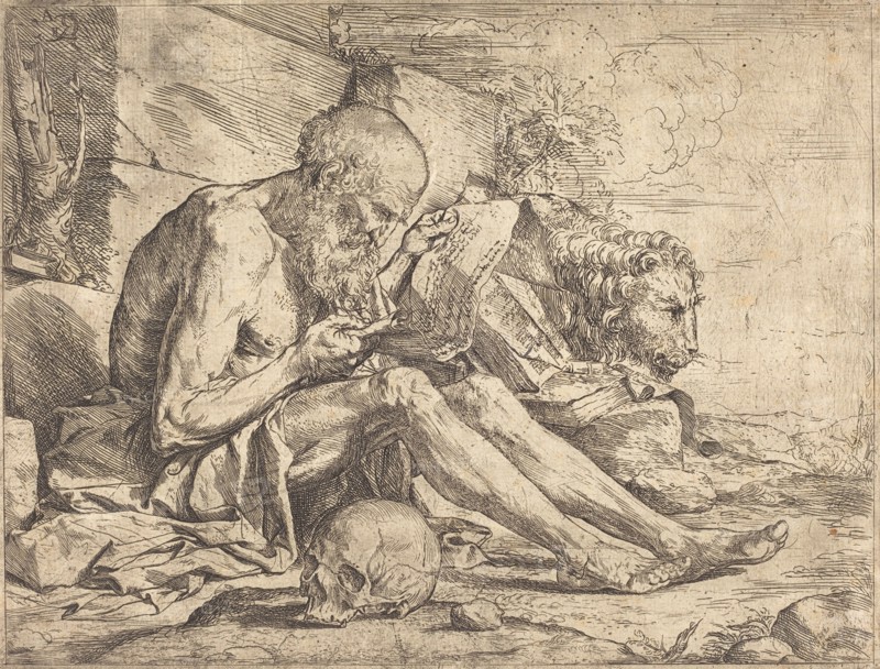 Saint Jerome Reading, c. 1624. Creator: Jusepe de Ribera.