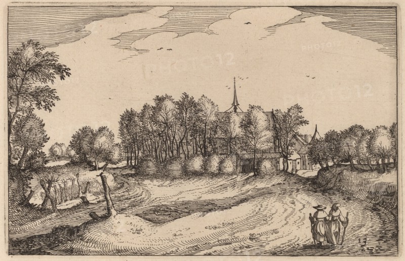 A Convent, published 1612. Creator: Claes Jansz Visscher.