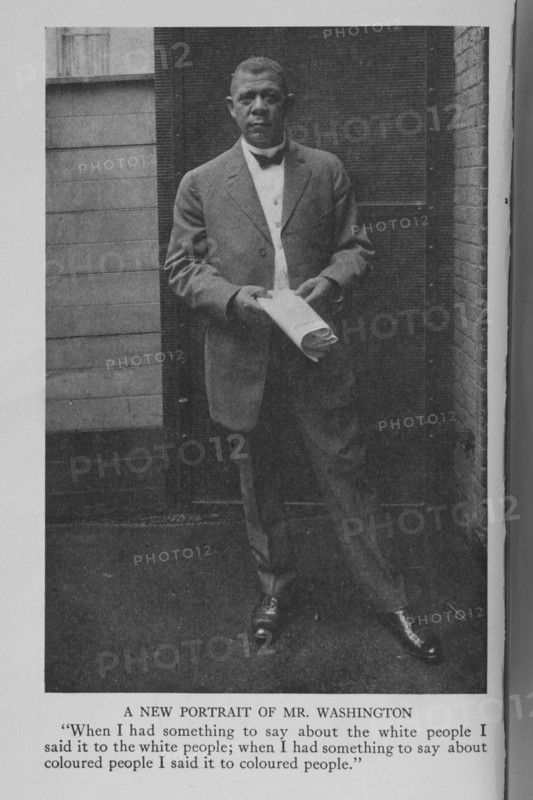 A new portrait of Mr. Washington, 1911. Creator: Unknown.