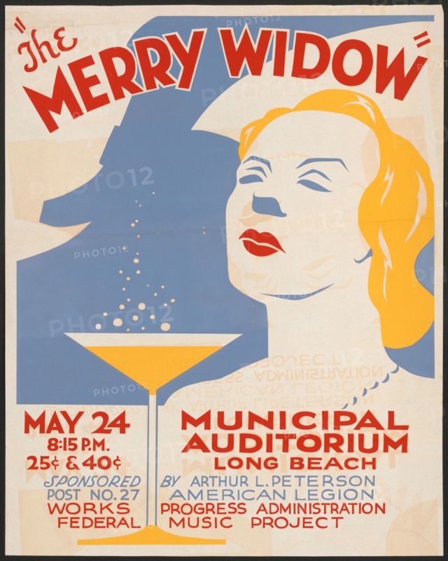 The Merry Widow, Long Beach, CA, [193-]. Creator: Unknown.