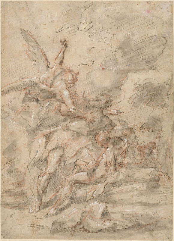 The Sacrifice of Isaac, c. 1755. Creator: Gaspare Diziani.