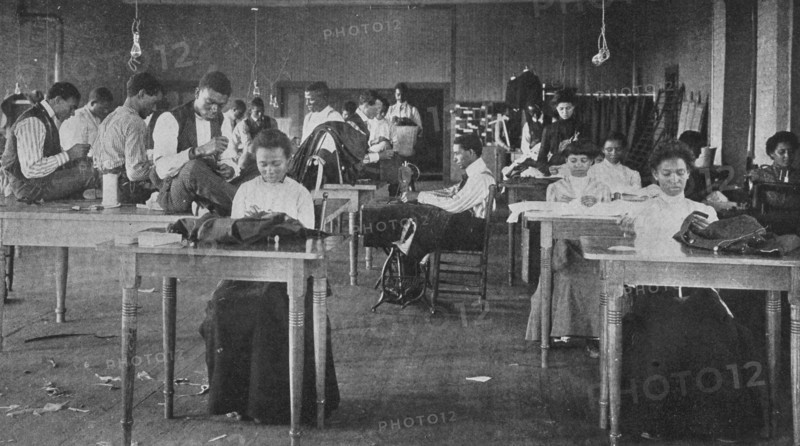 The tailor shop, 1904. Creator: Frances Benjamin Johnston.