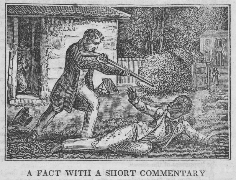 A fact with a short commentary, 1836-01. Creator: Unknown.