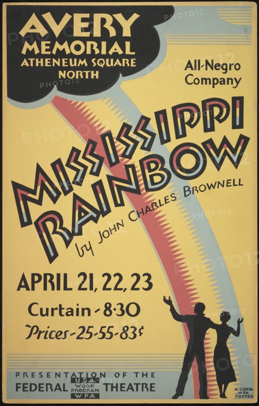 Mississipppi Rainbow, Hartford, CT, 1938. Creator: Unknown.