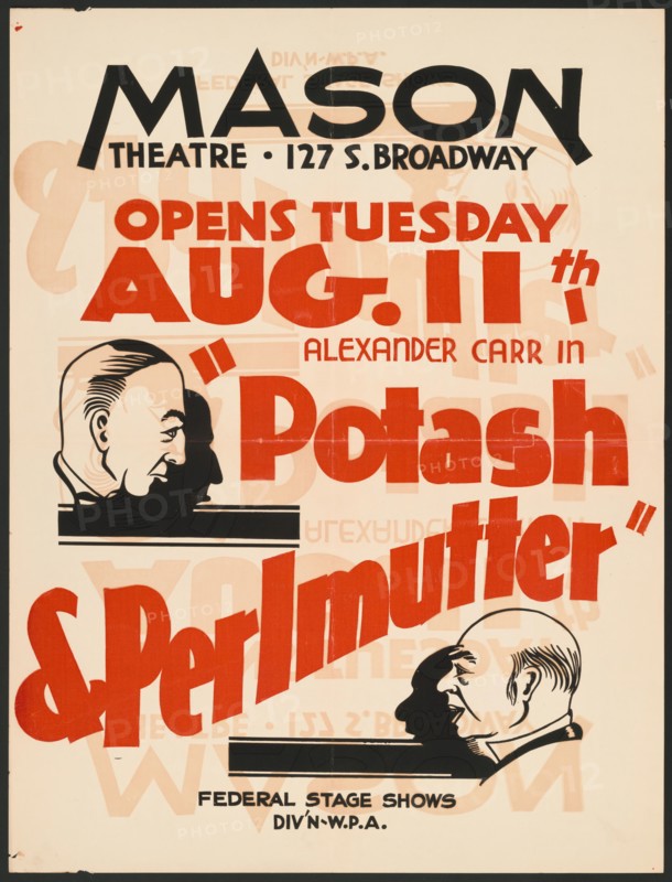 Potash and Perlmutter, Los Angeles, 1936. Creator: Unknown.