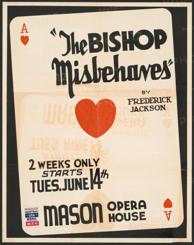 The Bishop Misbehaves, Los Angeles, 1938. Creator: Unknown.