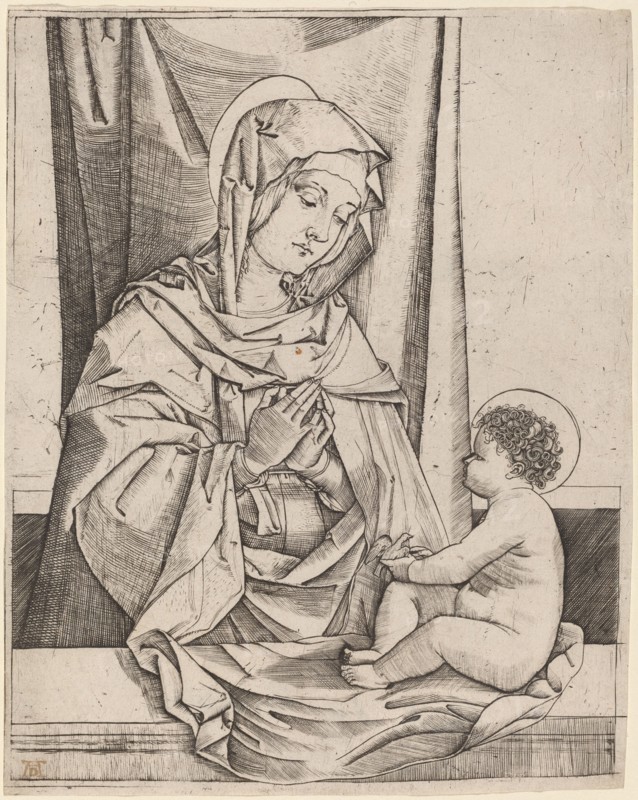 The Virgin and Child, c. 1502. Creator: Benedetto Montagna.