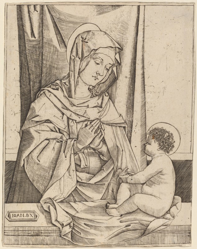 The Virgin and Child, c. 1502. Creator: Benedetto Montagna.