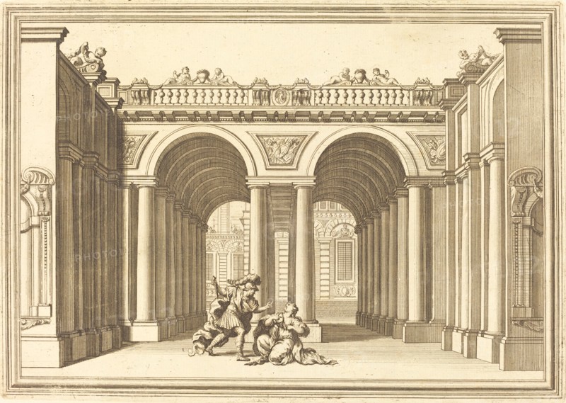 Il Greco in Troia: Plate 9. Creator: Arnold van Westerhout.
