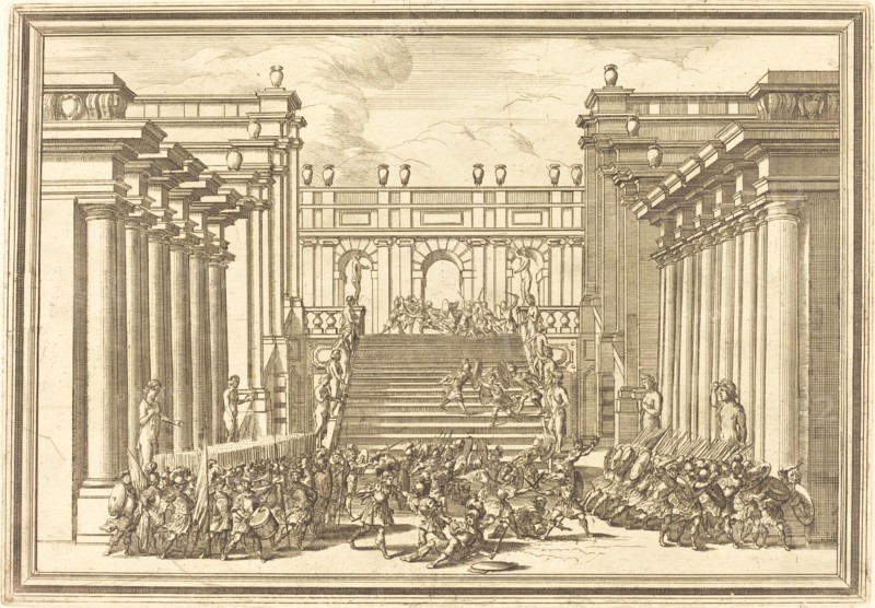 Il Greco in Troia: Plate 3. Creator: Arnold van Westerhout.