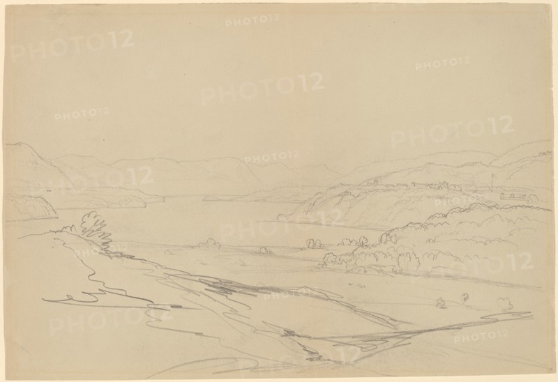 West Point from Storm King. Creator: John William Casilear.