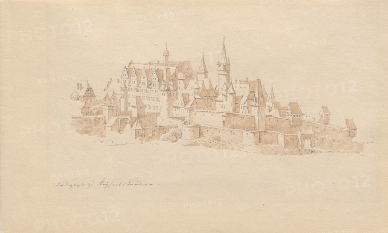 Das Schloss zu Kaiserslautern. Creator: Julius von Leypold.