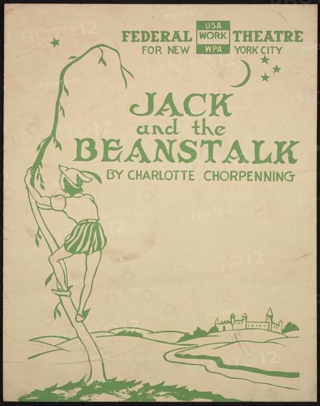 Jack and the Beanstalk, New York, [1930s]. Creator: Unknown.