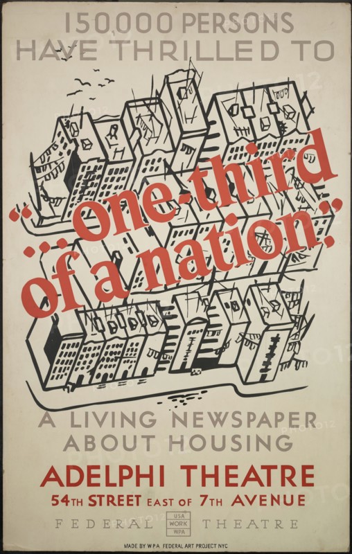 One Third of a Nation, Philadelphia, 1938. Creator: Unknown.