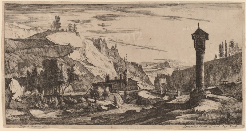 The Column: pl.1. Creators: Roelant Roghman, Melchior Küsel.