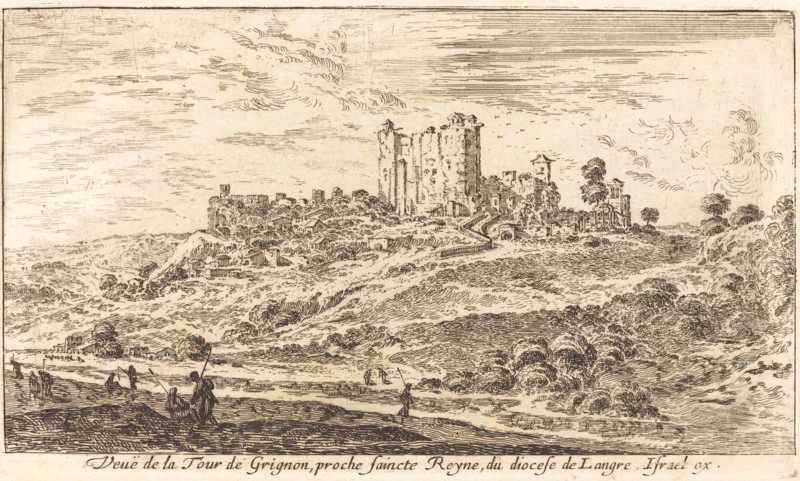 Veue de la Tour de Grignon, 1650. Creator: Israel Silvestre.