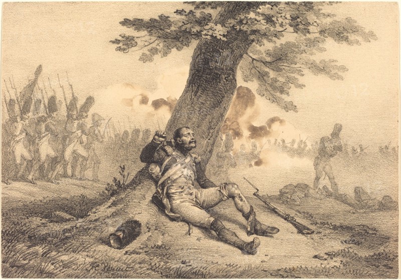 Gredin de Sort!..., 1823. Creator: Emile Jean-Horace Vernet.