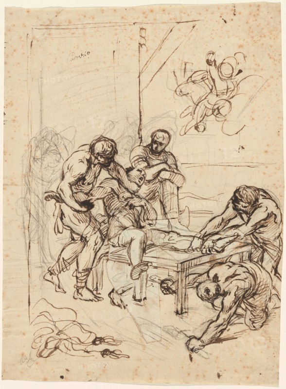 The Martyrdom of Saint Lawrence. Creator: Lodovico Carracci.