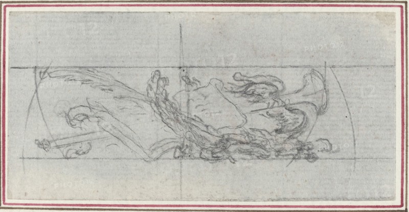 An Ornament with Symbols. Creator: Hubert Francois Gravelot.