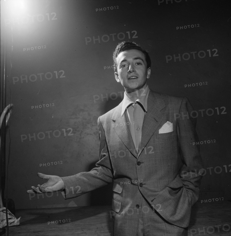 Portrait of Vic Damone, 1938. Creator: William Paul Gottlieb.