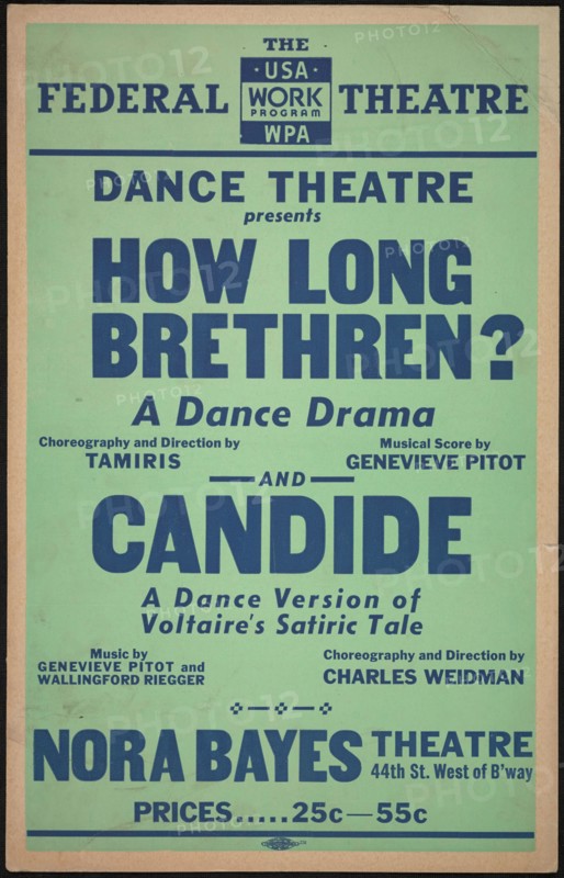 How Long Brethren?, New York City, [193-].  Creator: Unknown.