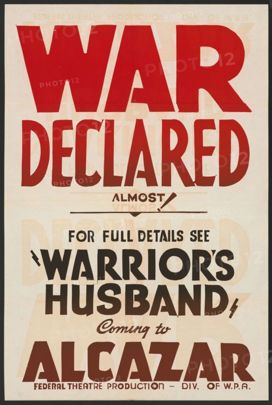 The Warrior's Husband, San Francisco, 1937. Creator: Unknown.