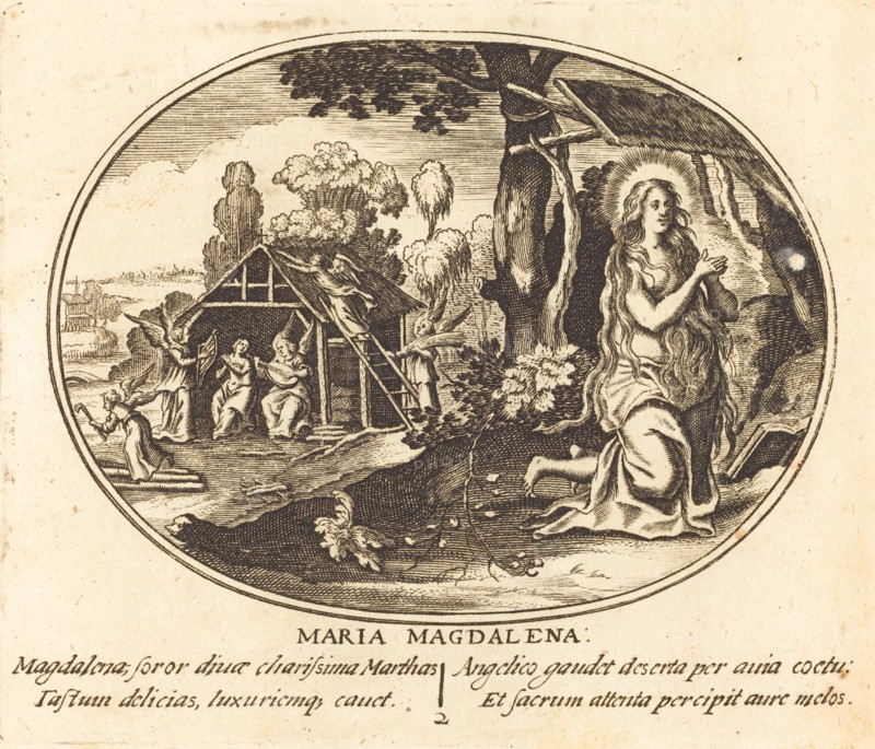 The Penitence of Mary Magdalen. Creator: Balthasar Moncornet.