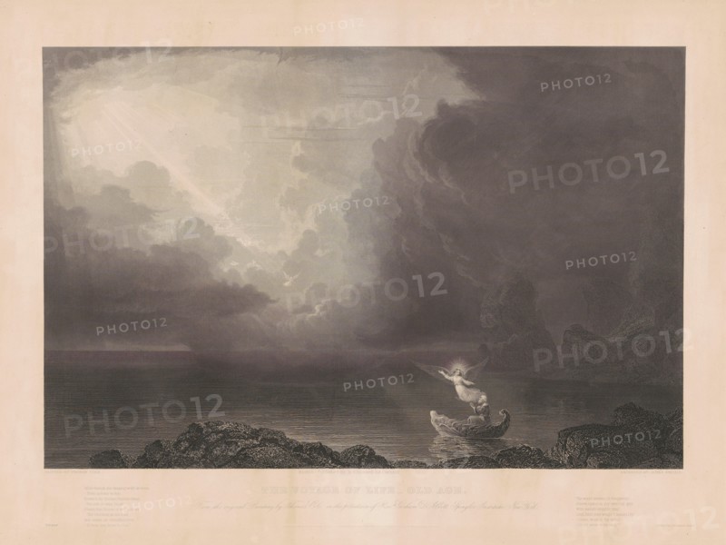 The Voyage of Life: Old Age, c. 1855. Creator: James Smillie.
