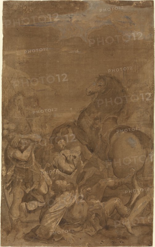 The Conversion of Saint Paul, 17th century. Creator: Unknown.
