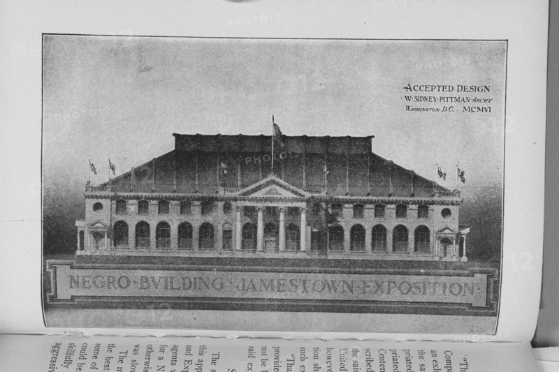 Negro building, Jamestown Exhibition, 1911. Creator: Unknown.