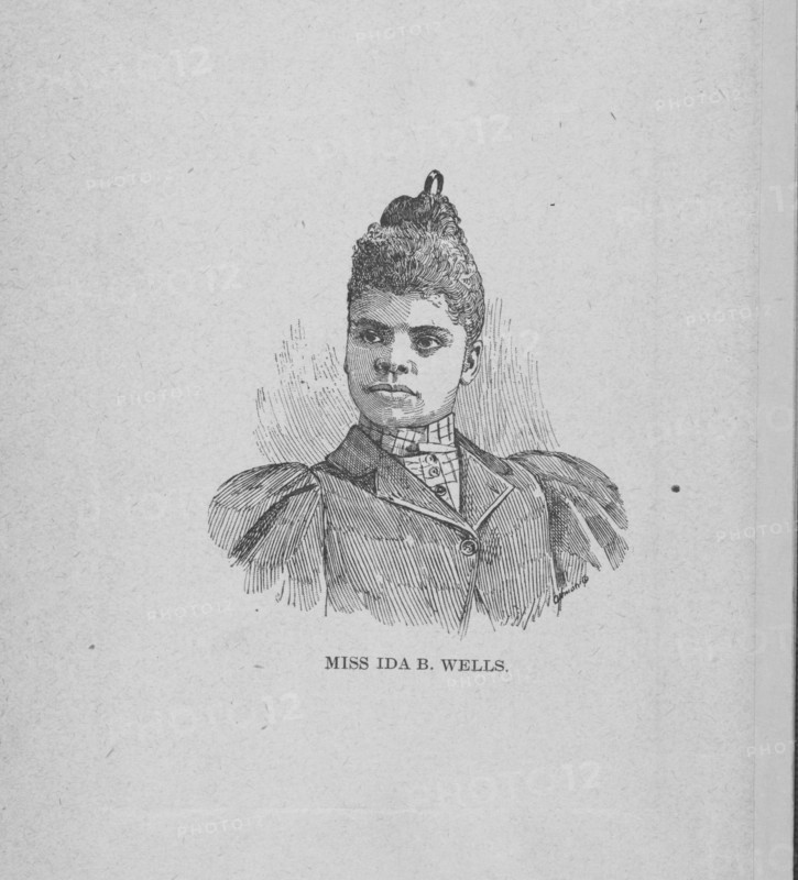 Miss Ida B. Wells, [Frontispiece], (1894?). Creator: Unknown.