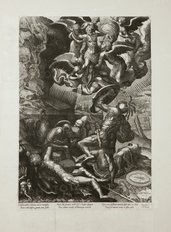 The Resurrection of Christ, 1557. Creator: Lucas van Doetecum.