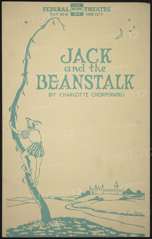Jack and the Beanstalk 2, New York, [1930s]. Creator: Unknown.
