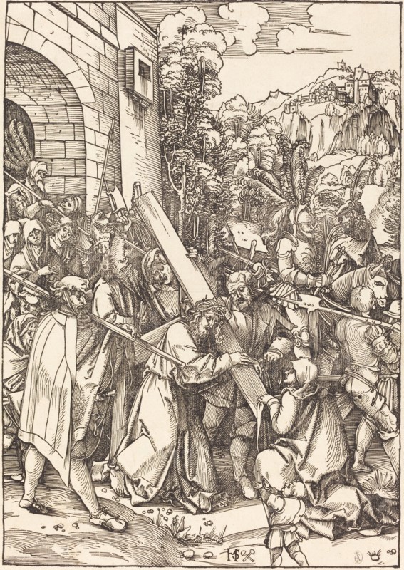Christ Bearing the Cross. Creator: Hans Schäufelein the Elder.