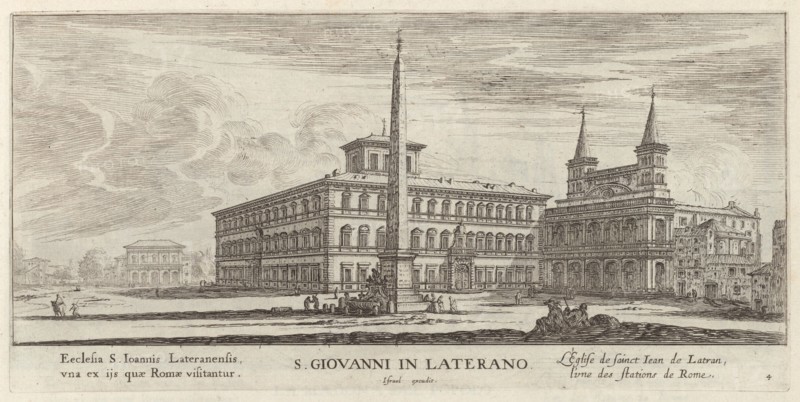 S. Giovanni in Laterano, 1640-1660. Creator: Israel Silvestre.