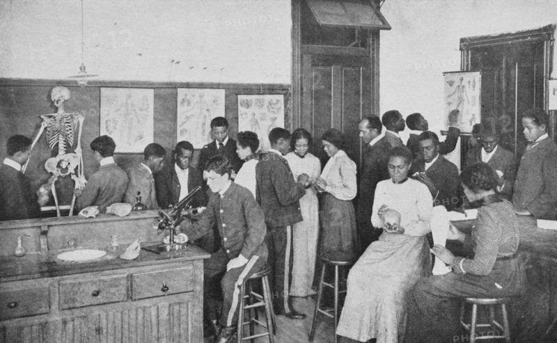 Class in physiology, 1904. Creator: Frances Benjamin Johnston.