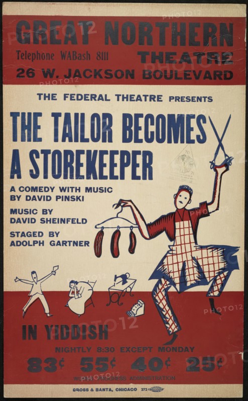 The Tailor Becomes a Storekeeper, Chicago, 1938. Creator: Unknown.
