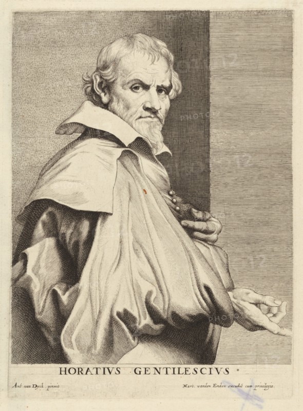 Orazio Gentileschi, probably 1626/1641. Creator: Lucas Vorsterman.