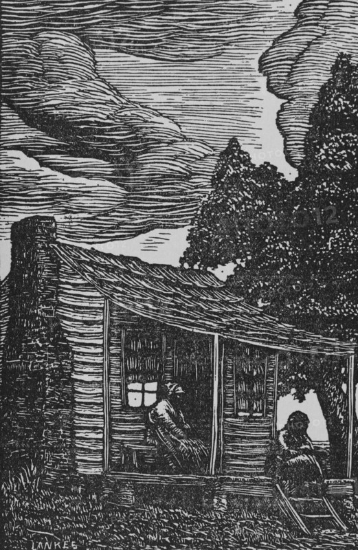 Southern countryside dwellings, 1926. Creator: Julius John Lankes.