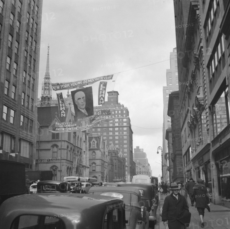New York City views, between 1931 and 1938. Creator: Arnold Genthe.