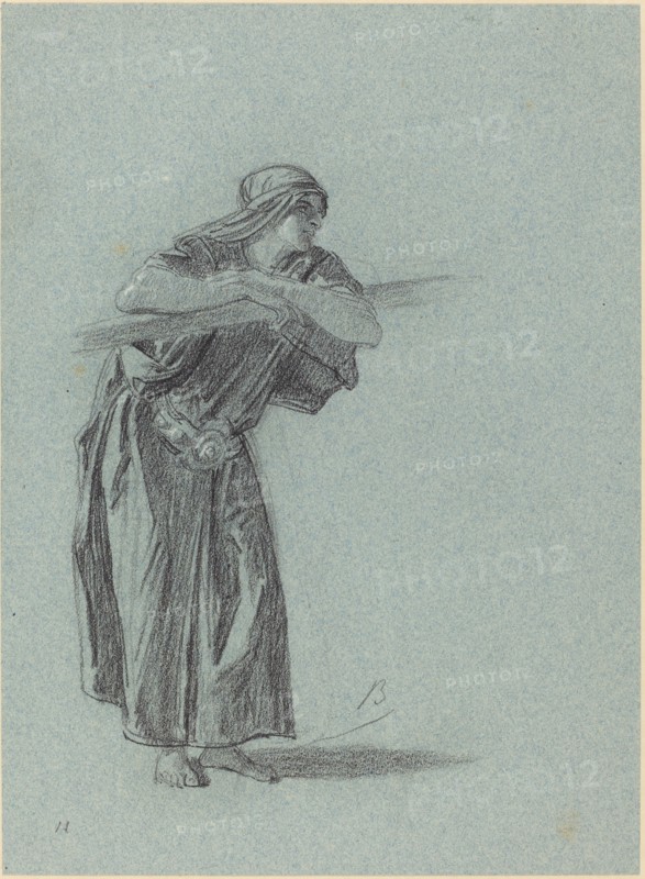 The Woman in the ?Song of Songs?, c. 1886. Creator: Alexandre Bida.