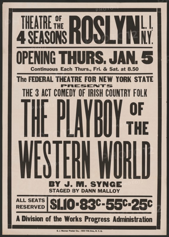 The Playboy of the Western World, Roslyn, NY, 1939. Creator: Unknown.