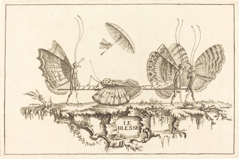Le Damier, in or after 1756. Creator: Charles-Germain de Saint-Aubin.