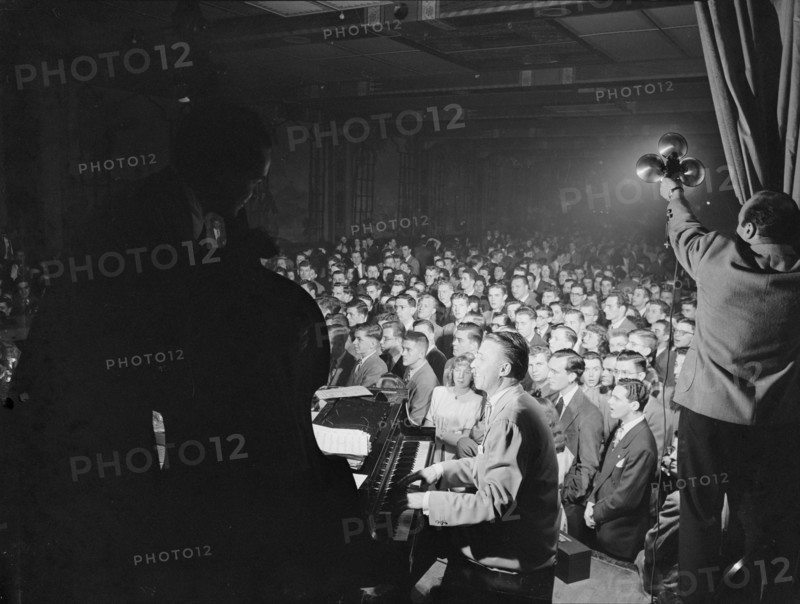 Portrait of Stan Kenton, 1947 or 1948. Creator: William Paul Gottlieb.