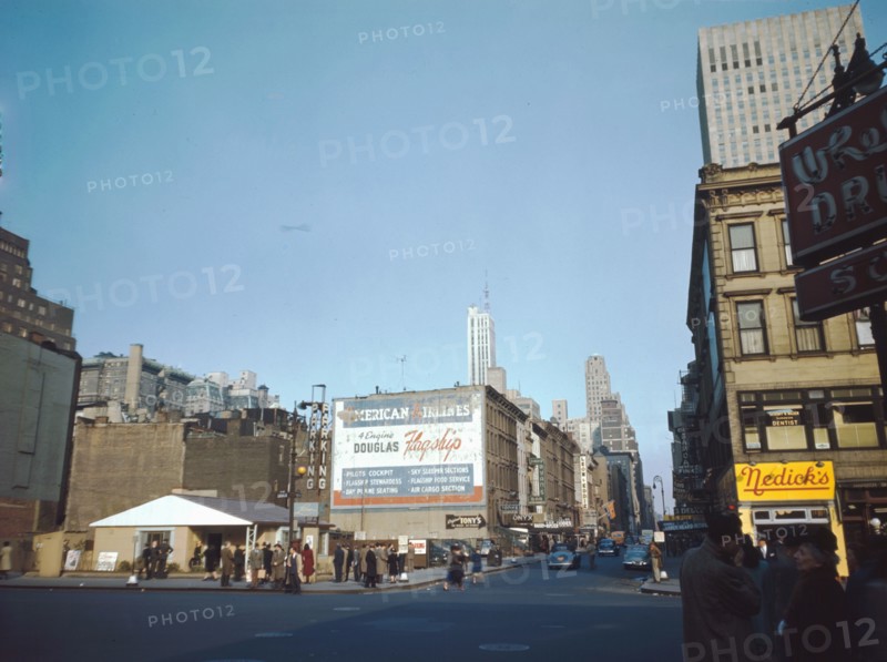 52nd Street, New York, N.Y., ca. 1948. Creator: William Paul Gottlieb.