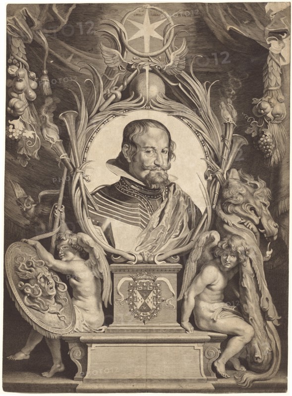 Gaspar de Gusman, Count of Olivares, c. 1626. Creator: Paulus Pontius.