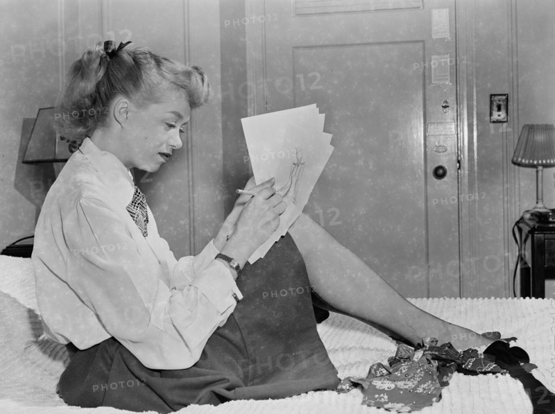 Portrait of June Christy, 1947 or 1948. Creator: William Paul Gottlieb.