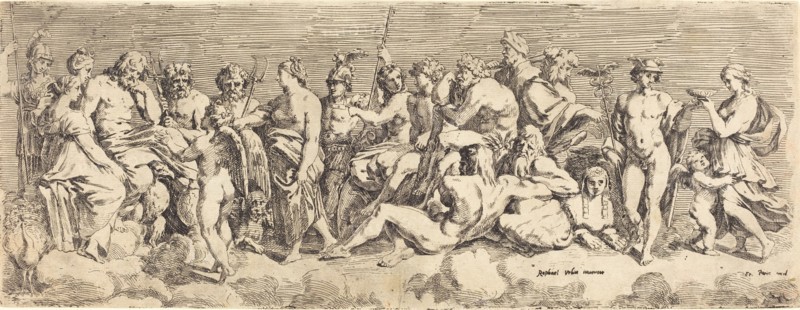 The Admission of Psyche to Olympia, c. 1635. Creator: François Perrier.