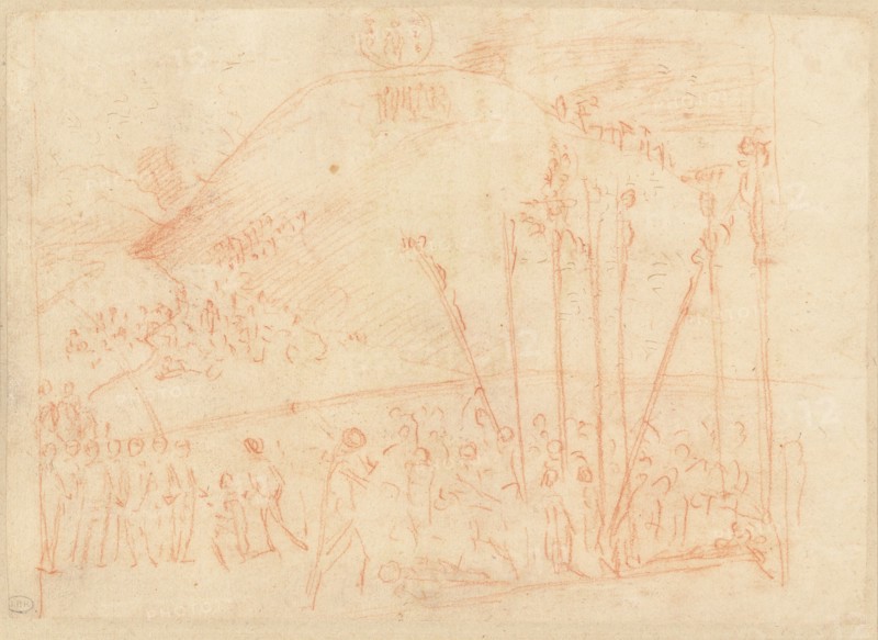 The Martyrdom of the Ten Thousand, c. 1514. Creator: Vittore Carpaccio.