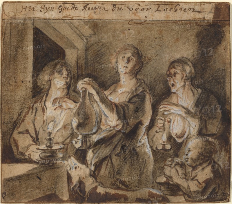 It is good candles which light the way, 1640s. Creator: Jacob Jordaens.